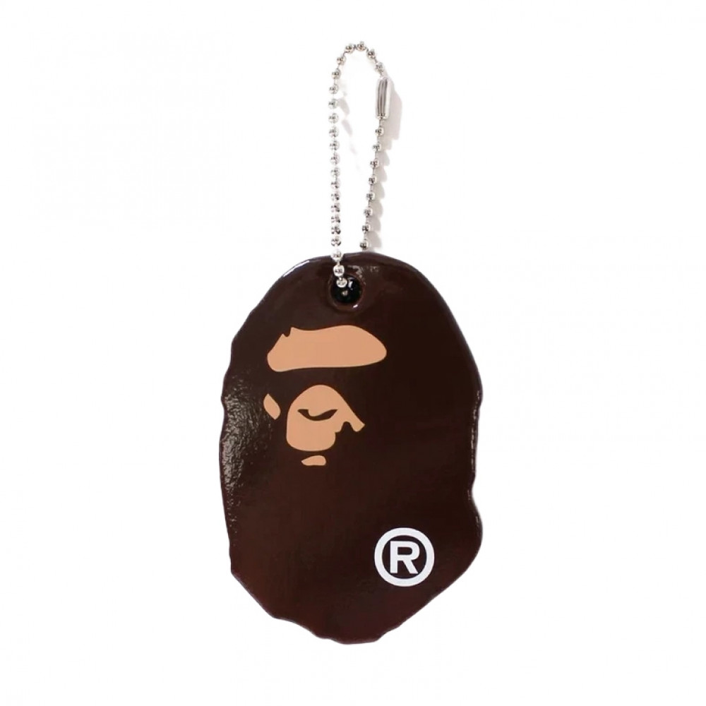 Bape Ape Head Keychain (Brown)
