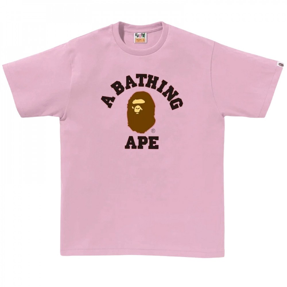 BAPE Pigment College Tee (Purple)