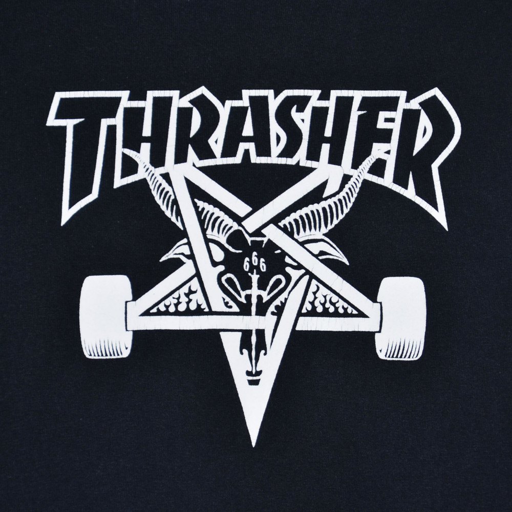 Thrasher Skate Goat Tee (Black)