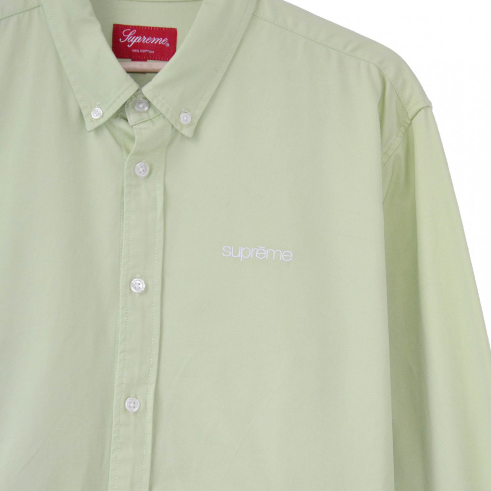 Supreme Oxford Shirt (Lime Green)