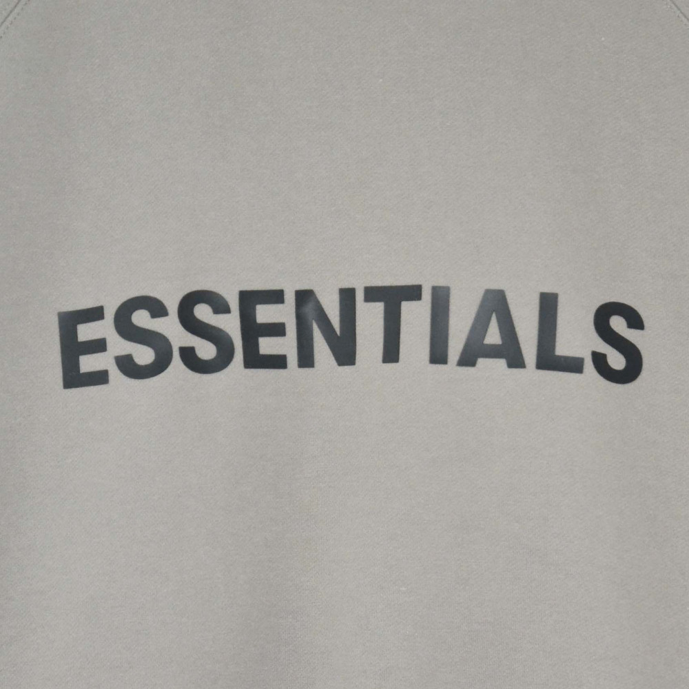 Essentials by Fear of God Applique Logo Crewneck (Charcoal)