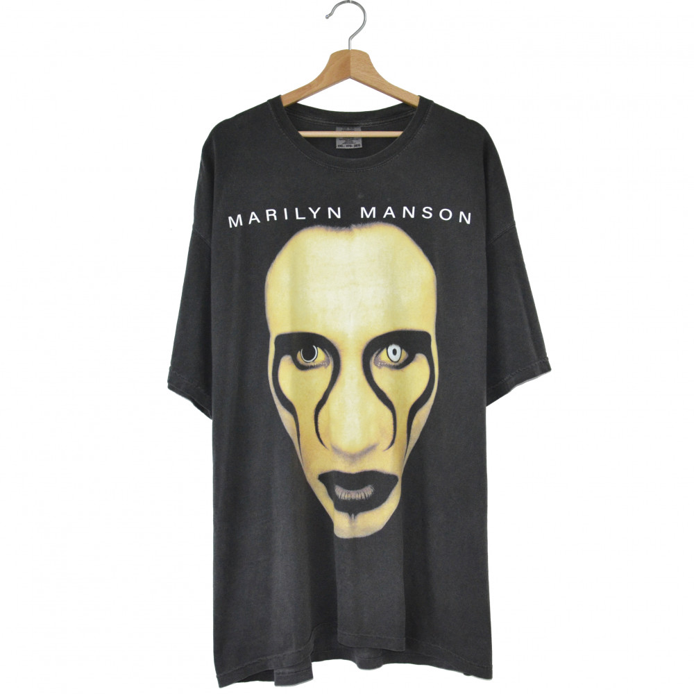 Comfort Colors Marilyn Manson Tee (Washed Black)