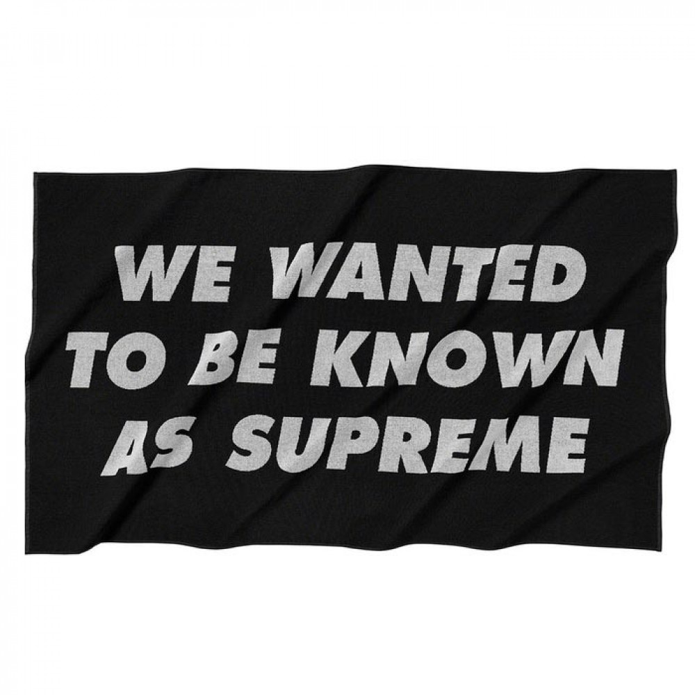 Supreme Known As Towel (Black)