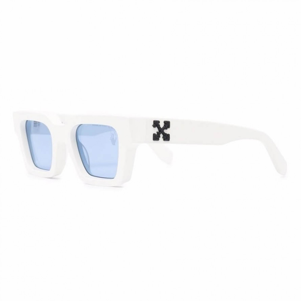 IetpShops Malaysia - Black 'Virgil' sunglasses Off - White - FT0777  square-frame sunglasses