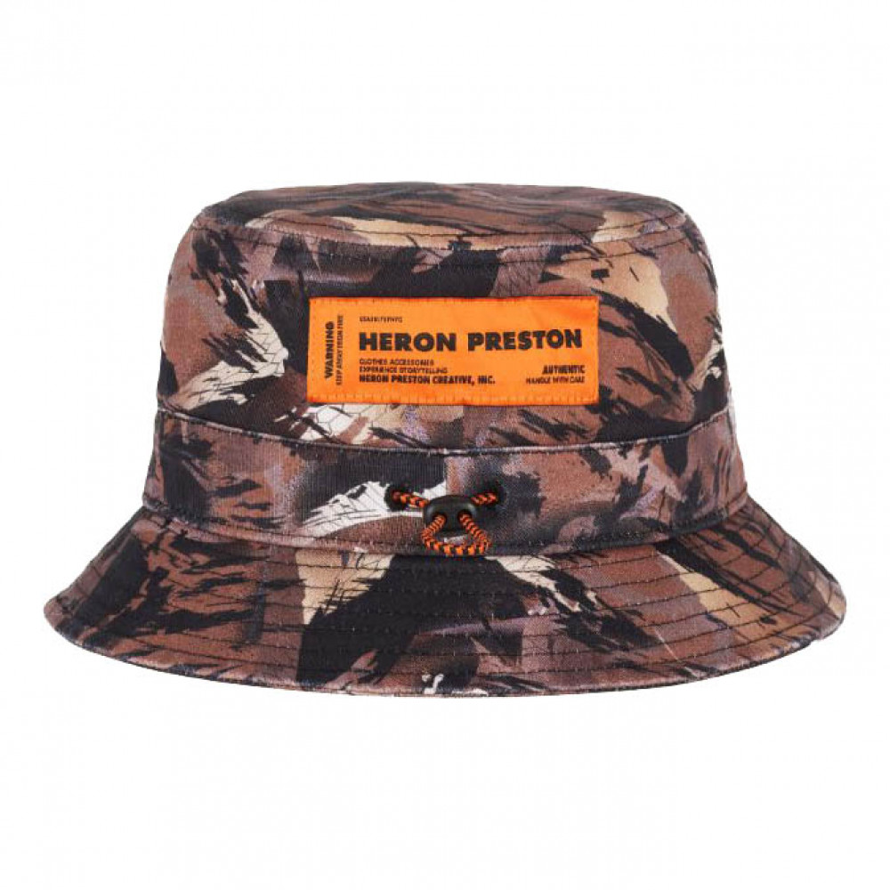 Heron Preston CTNMB Bucket Hat (Camo)
