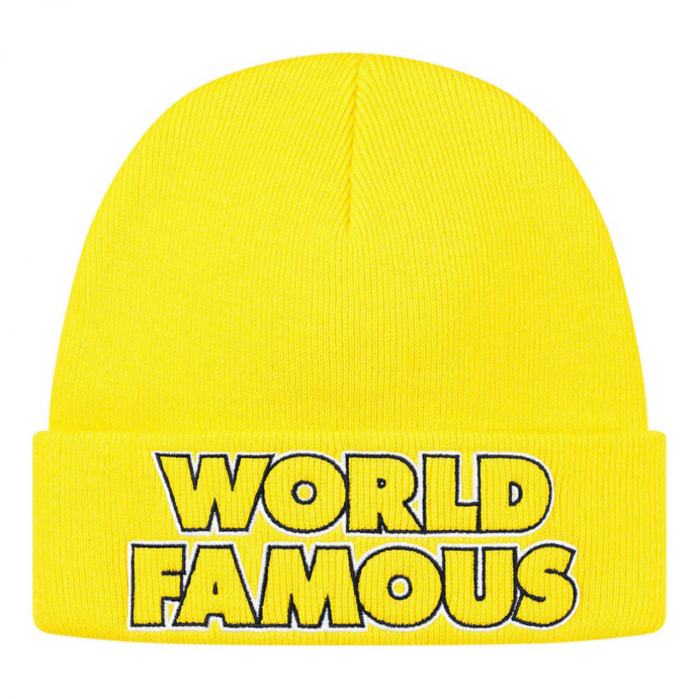 Supreme Outline Beanie (Yellow)