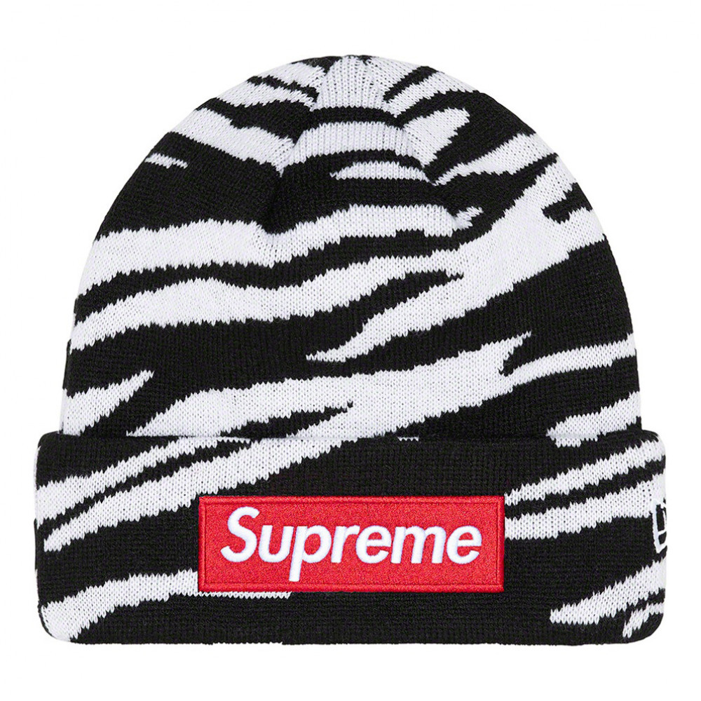 Supreme Box Logo Beanie (Zebra)