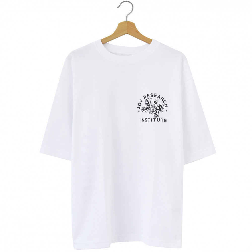 Joy Research Institute Die All Hippies Oversized Tee (White)