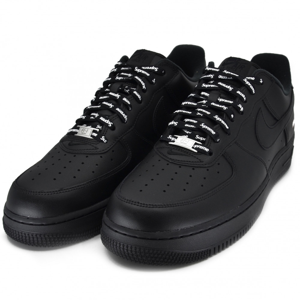 Supreme x Nike Air Force 1 Low (Black)