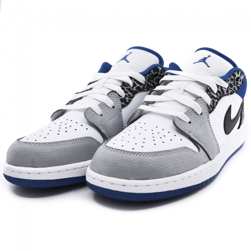 Nike Air Jordan 1 Low SE (White/DK Marina Blue)