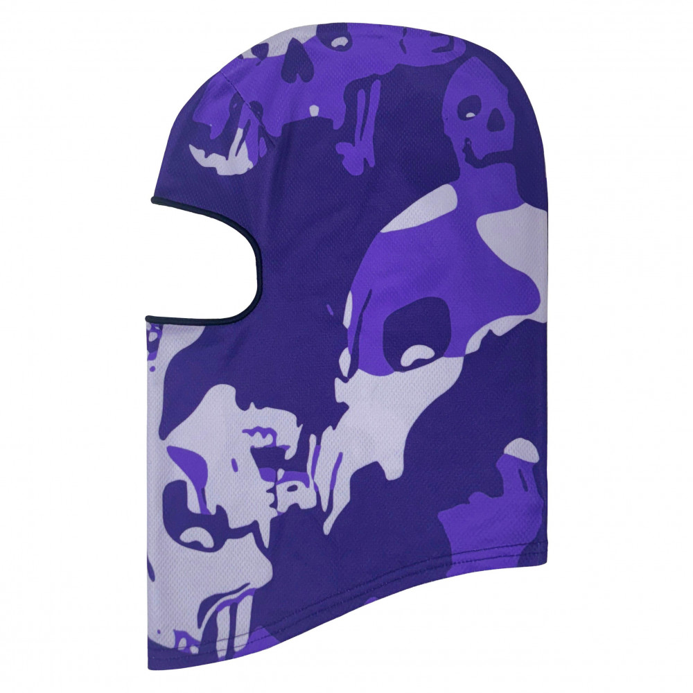 Freak Camo Allover Print Balaclava (Purple)