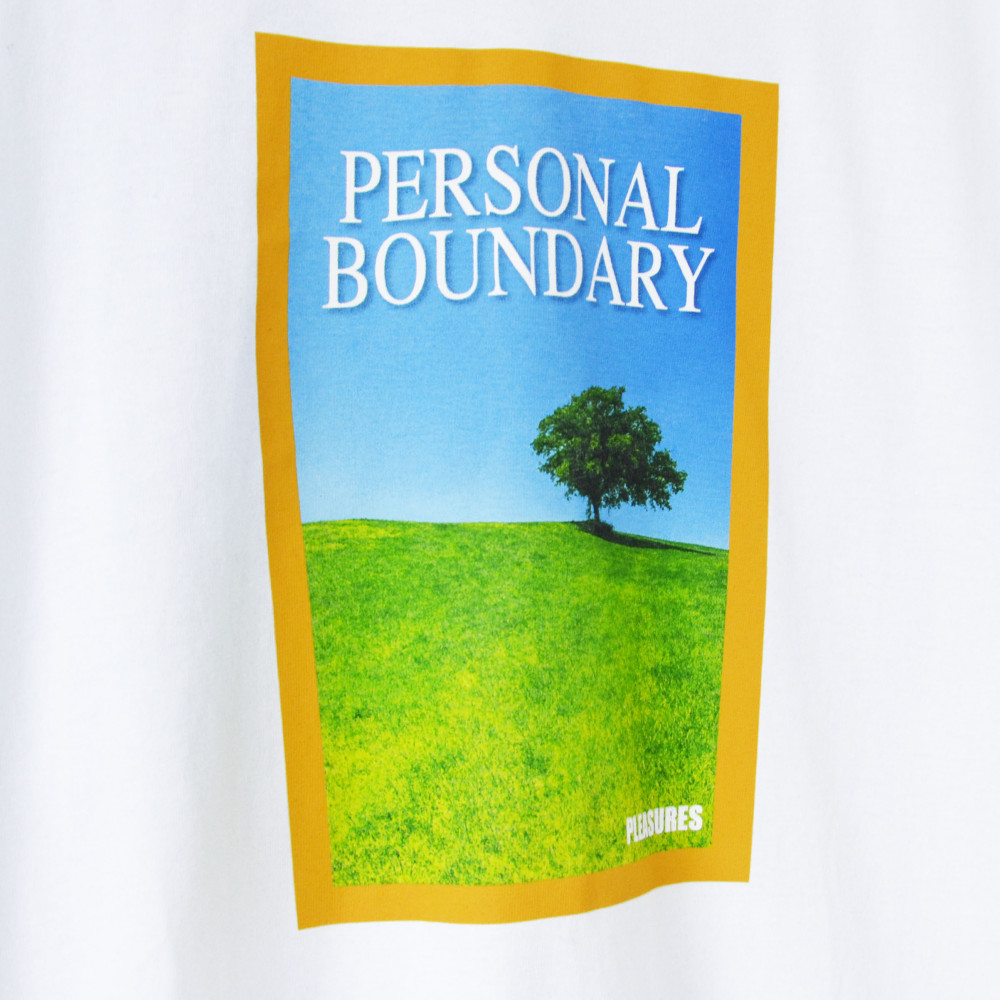 Pleasures Boundary Tee (White)
