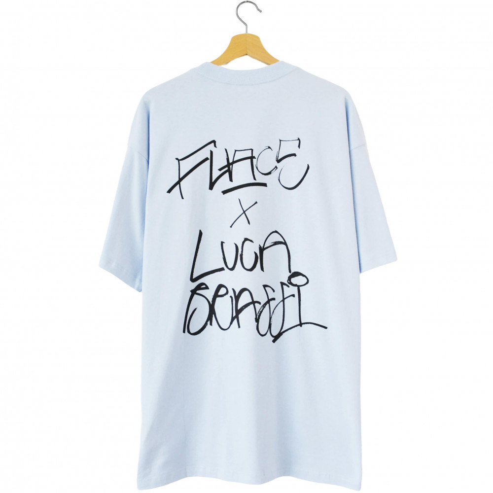 Flace x Luca Brassi10x Photo Tee (Light Blue)-UR