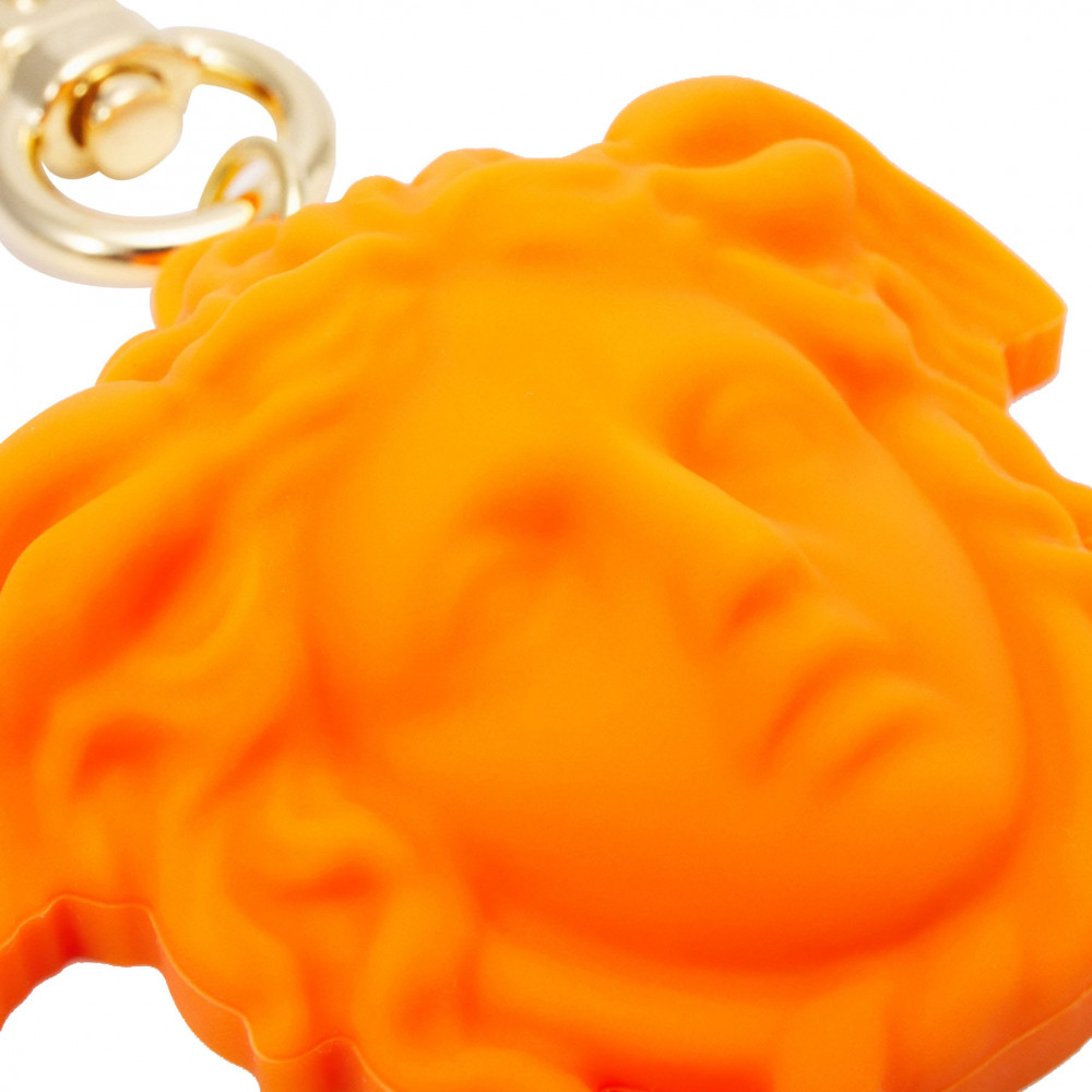 Versace Medusa Keychain (Orange)