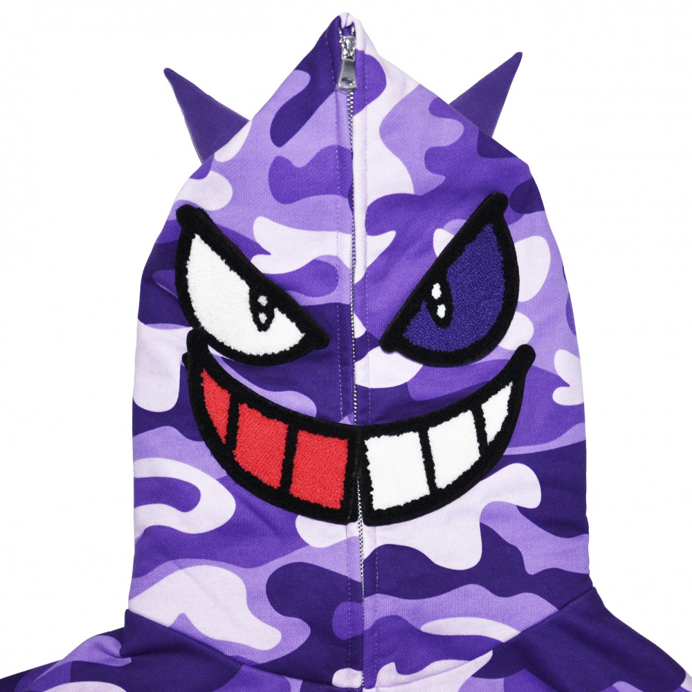 Kanto Starter Gengar Changable Face (Purple Camo)