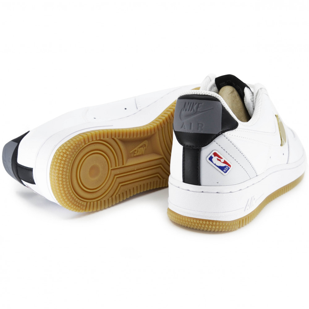 Nike Air Force 1 Low NBA (White/Grey/Gum)