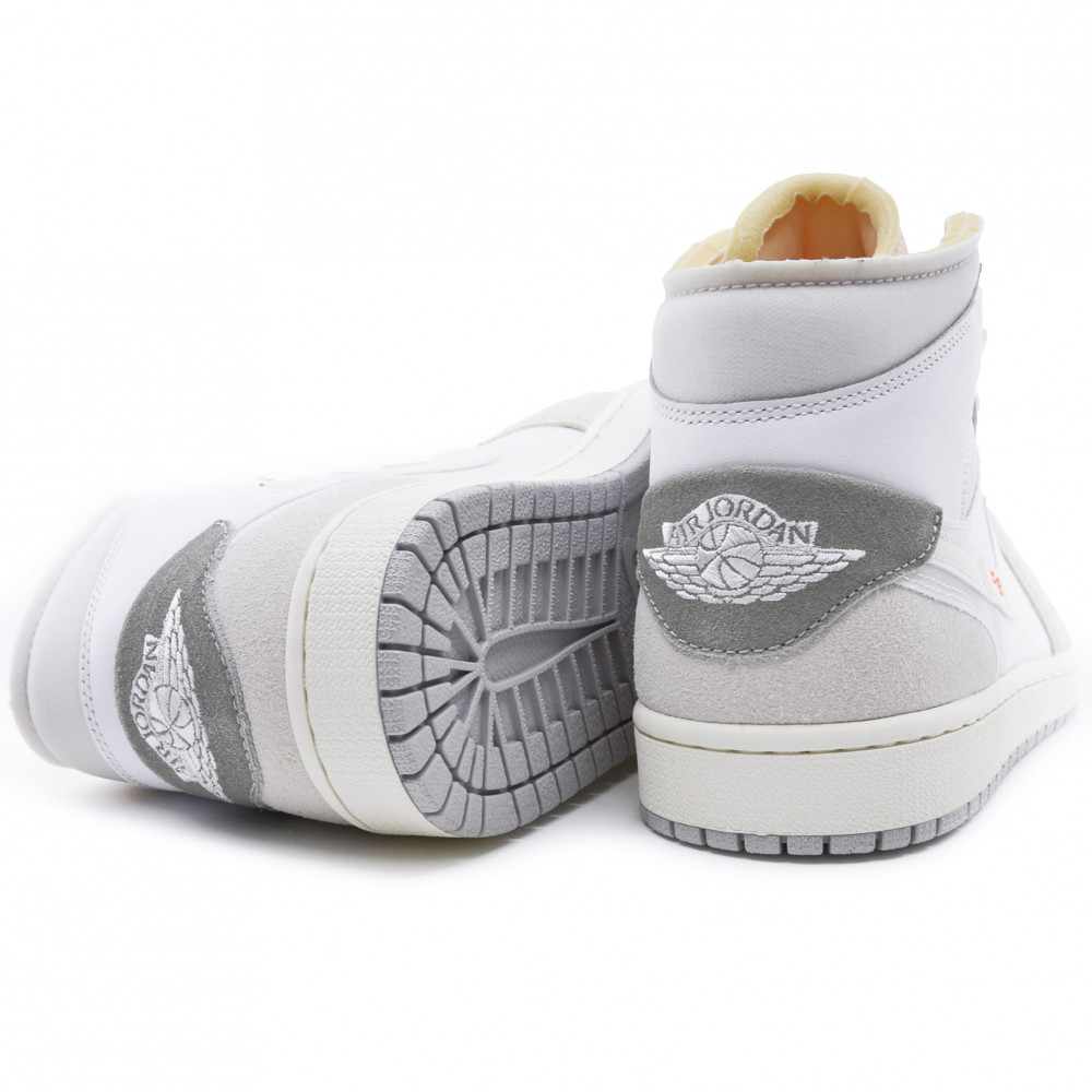 Nike Air Jordan 1 Mid Craft (White/Neutral Grey)