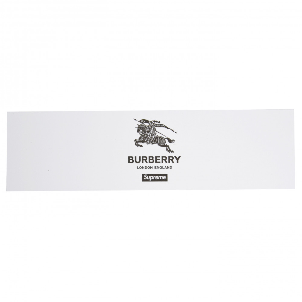 Supreme x Burberry Sticker Pack (2x)