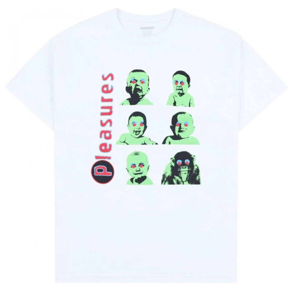 Pleasures Head Tee (White)