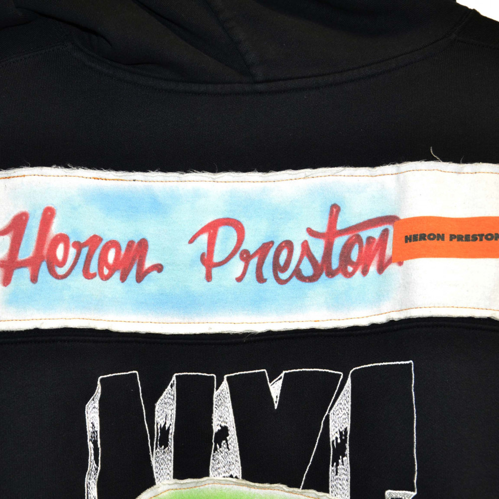 Heron Preston Lil Wayne Custom Hoodie (Black)