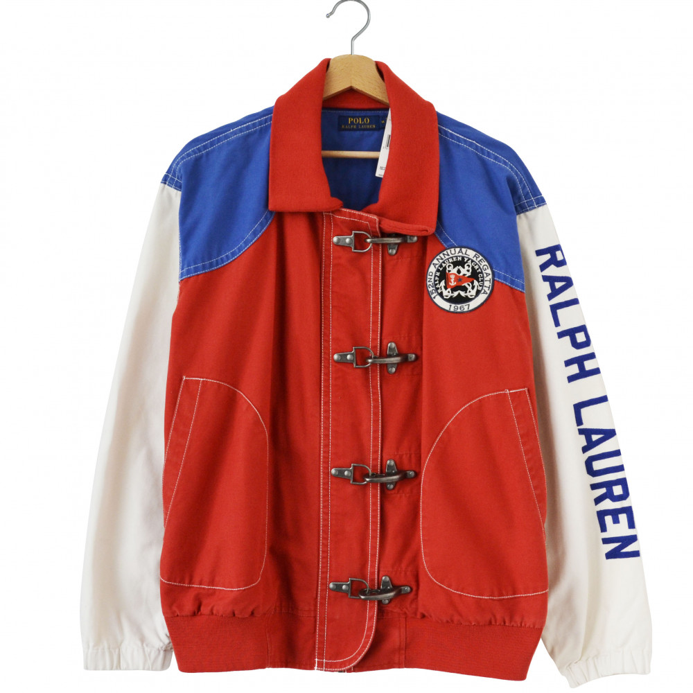 Polo Ralph Lauren Blocked Canvas Jacket (Red/Blue/White)