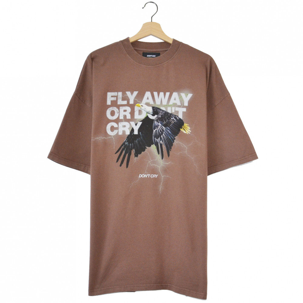 Don't Cry Eagle Tee (Vintage Brown)