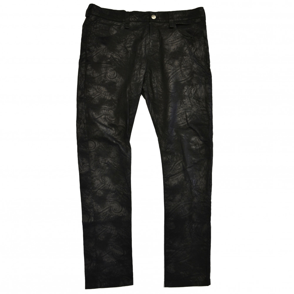 Genese Patterned Jeans (Black)