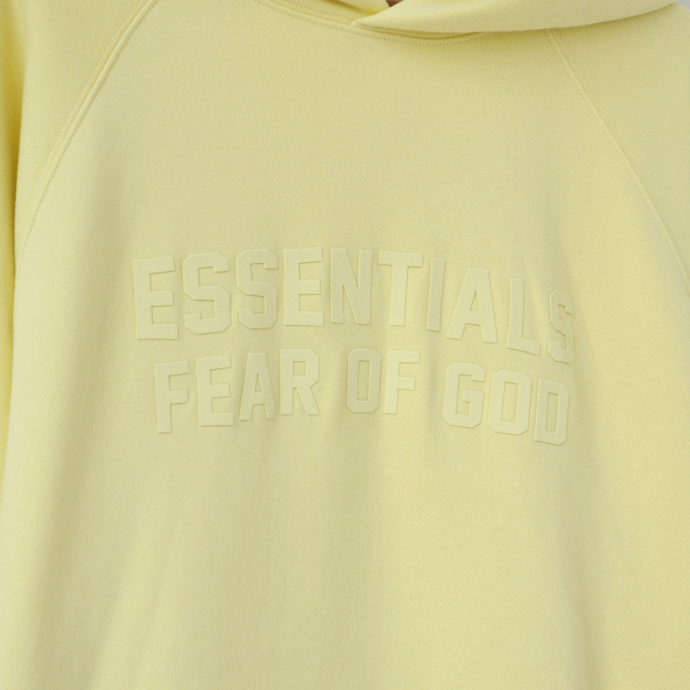Fear of God Essentials Hoodie (Canary Yellow)