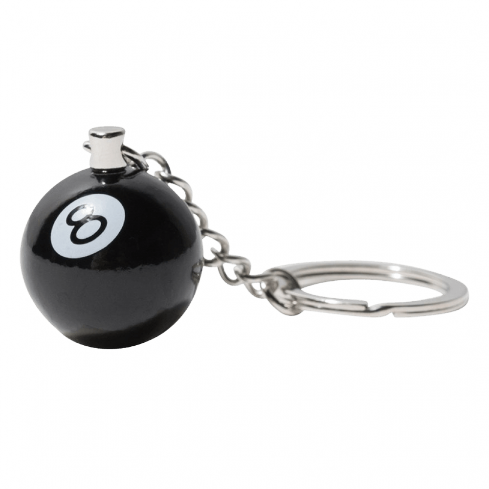 Stussy 8-Ball Keychain (Black)