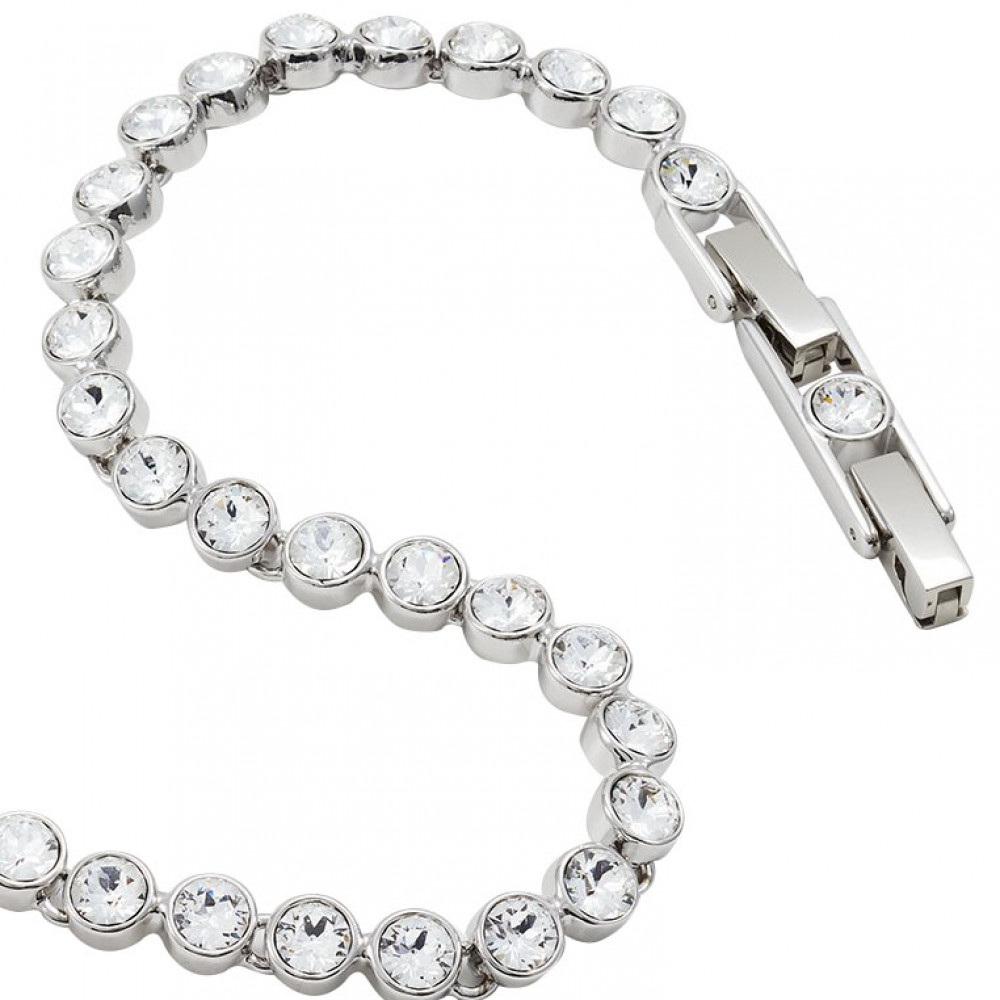 Swarovski Tennis Bracelet (Silver)