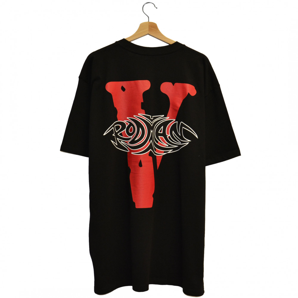 Vlone x Rodman Logo Tee (Black)