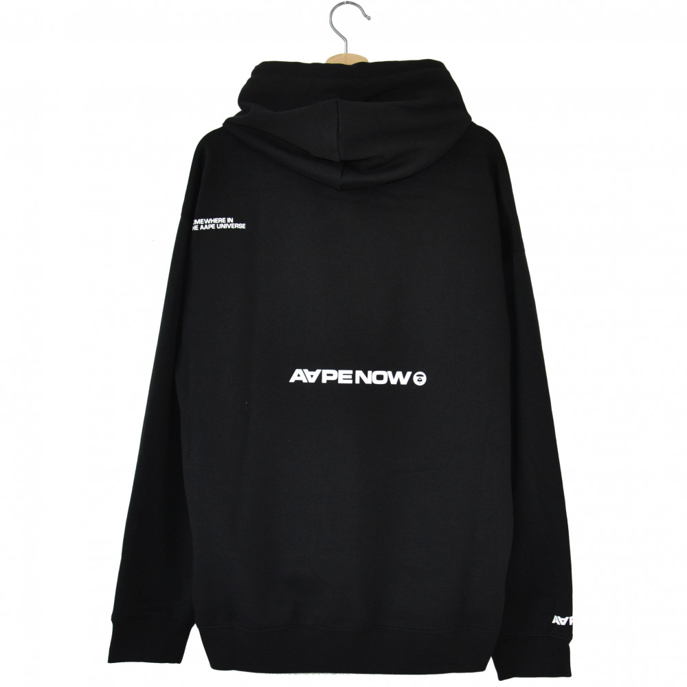 Aape by Bape Silicon Badge Hoodie (Black)