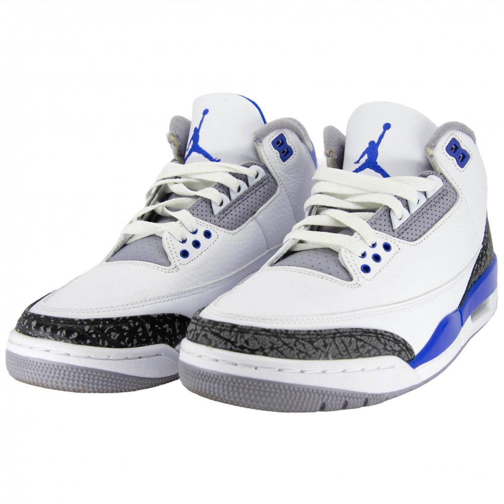 Nike Air Jordan 3 Retro (Racer Blue)-PPL