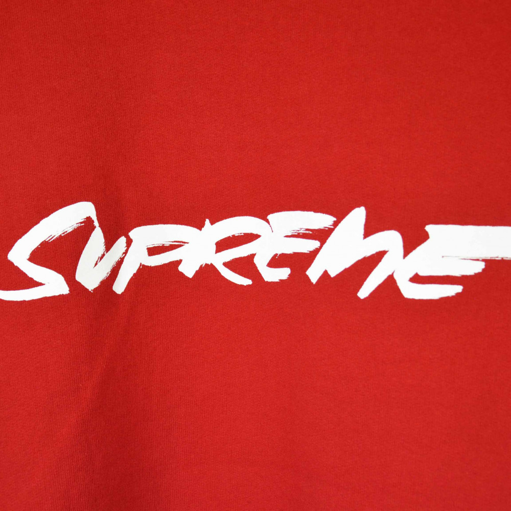 Supreme Futura Logo Crewneck (Red)