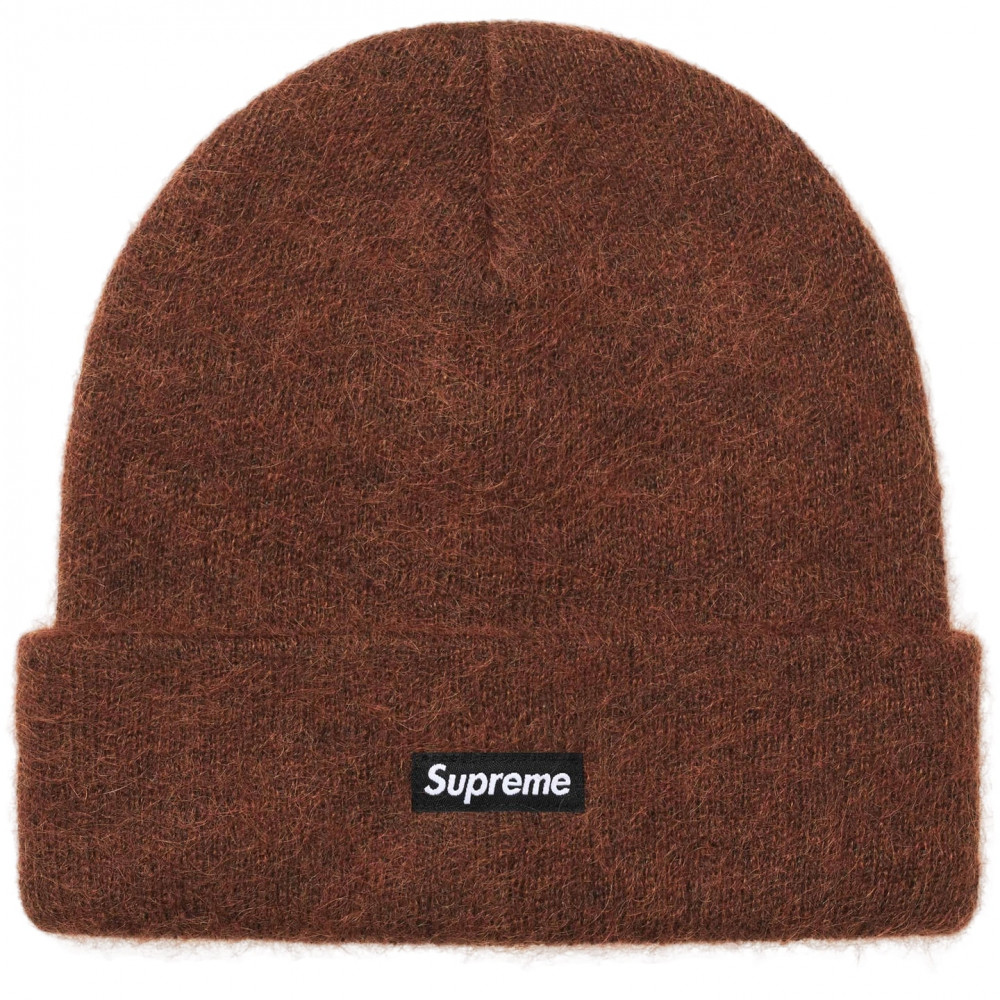 Supreme Mohair Beanie (Brown)