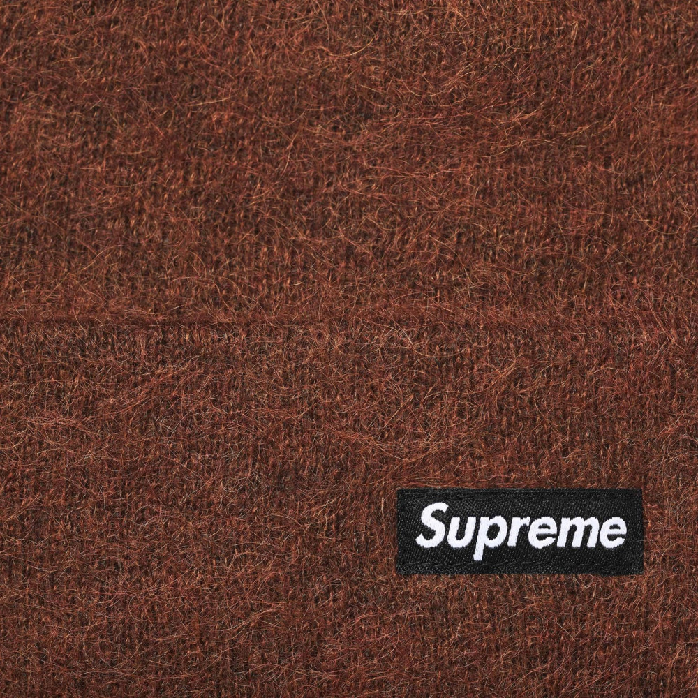 Supreme Mohair Beanie (Brown)