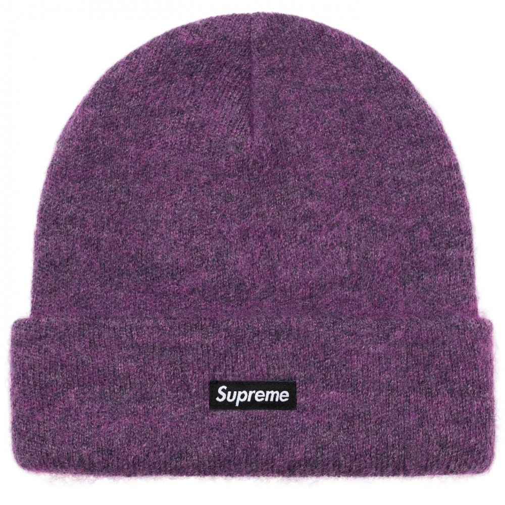 Supreme Mohair Beanie (Plum)