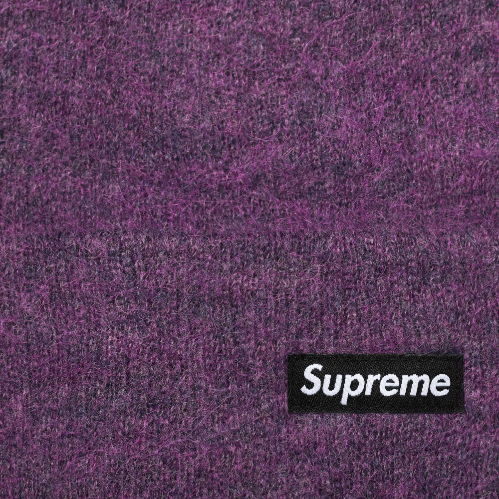 Supreme Mohair Beanie (Plum)