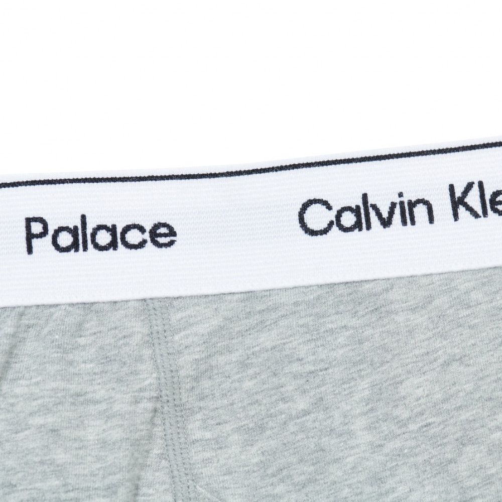 Palace x Calvin Klein CK1 Boxer Briefs (Heather Grey)