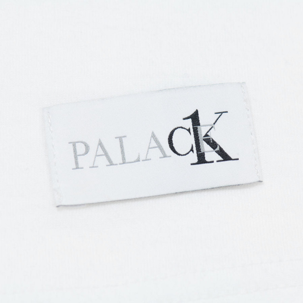 Palace x Calvin Klein CK1 Crew Neck Tee (White)