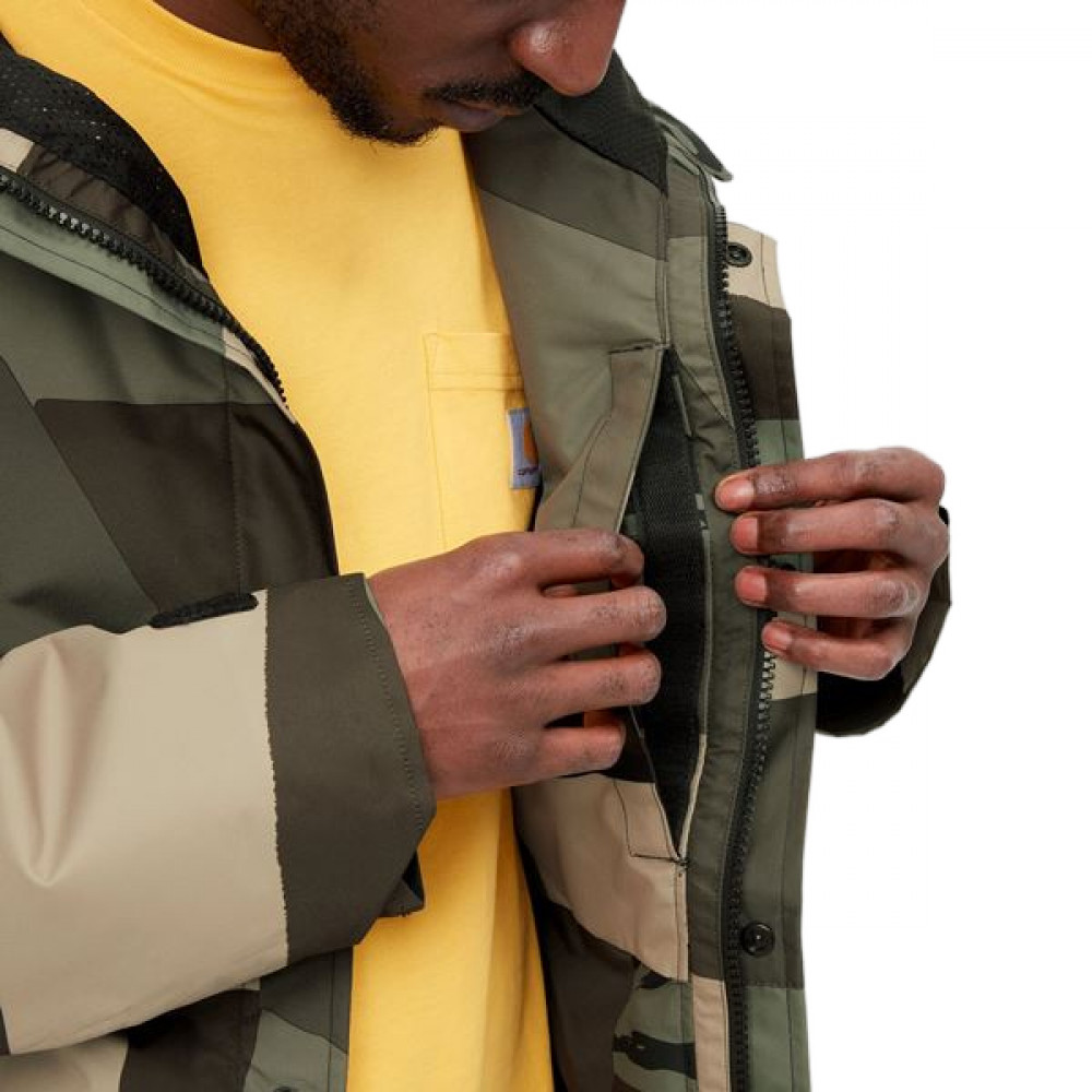 Carhratt WIP Prospector Jacket (Camo Mend/Popsicle)