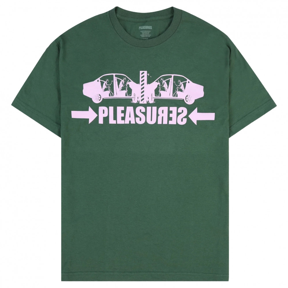 Pleasures Crash Tee (Green)