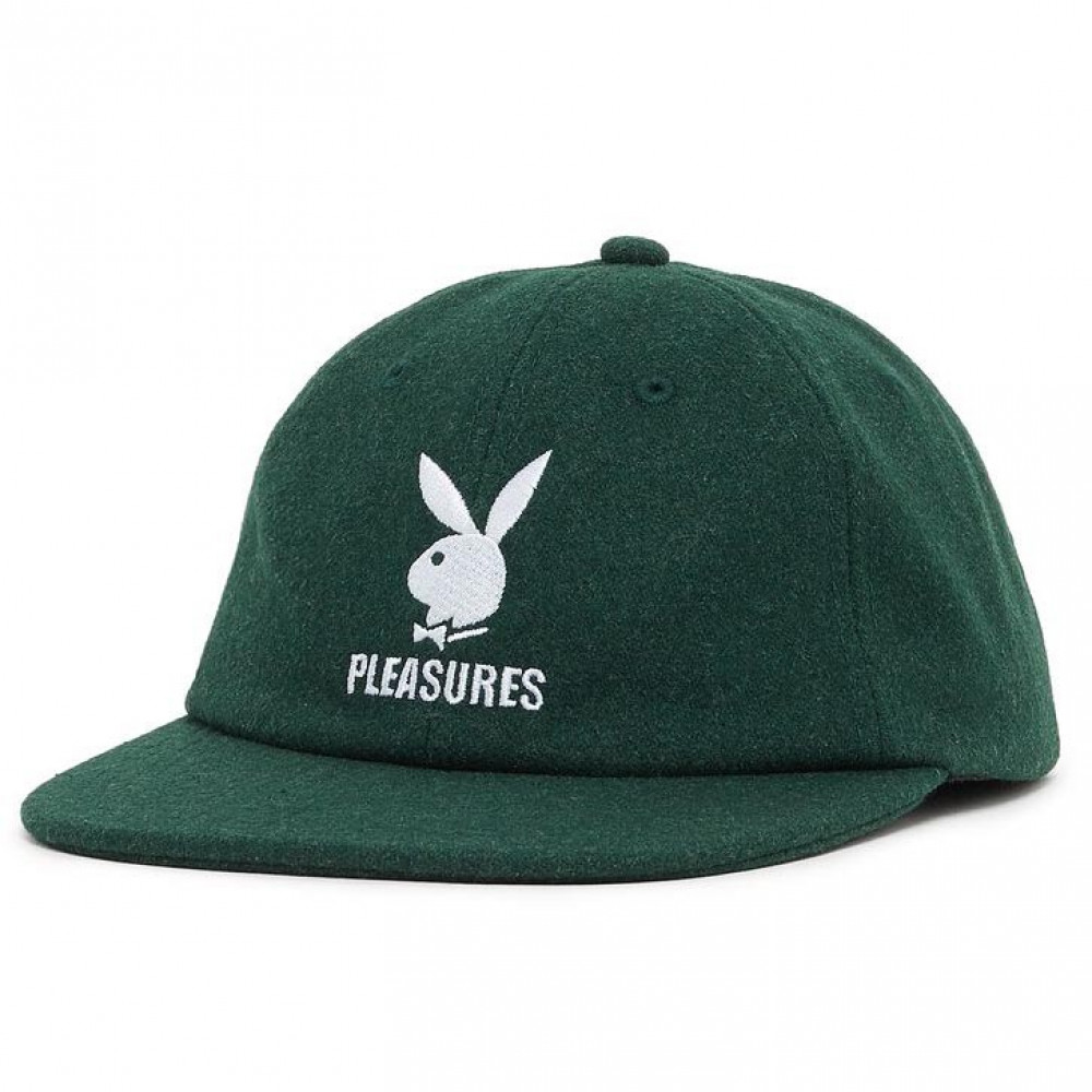 Pleasures x Playboy Wool Strapback (Green)