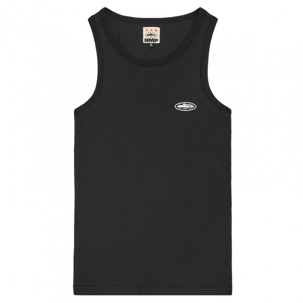 Corteiz HMP Essential Tank Top (Black)