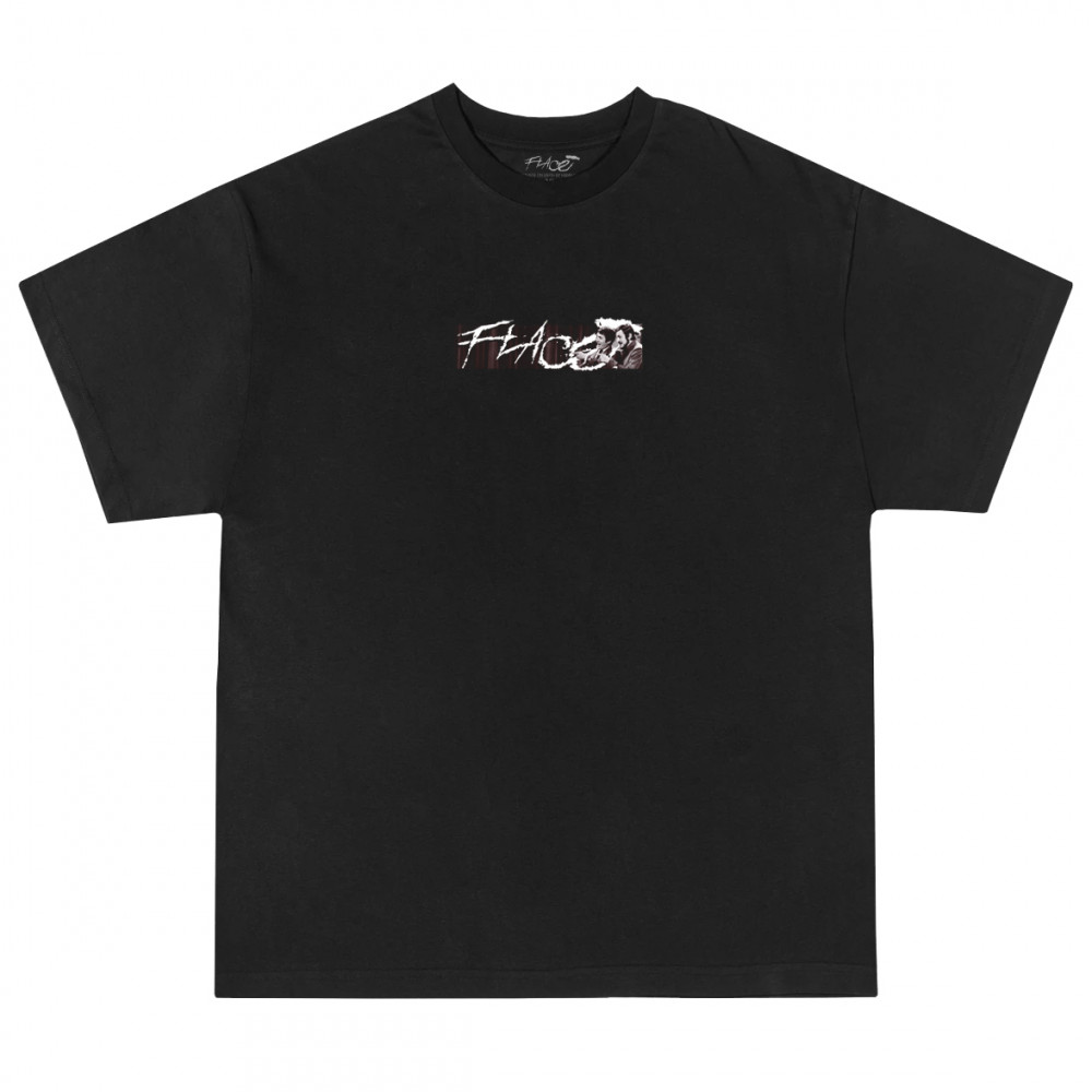 Flace L+S Box Logo Tee (Black)