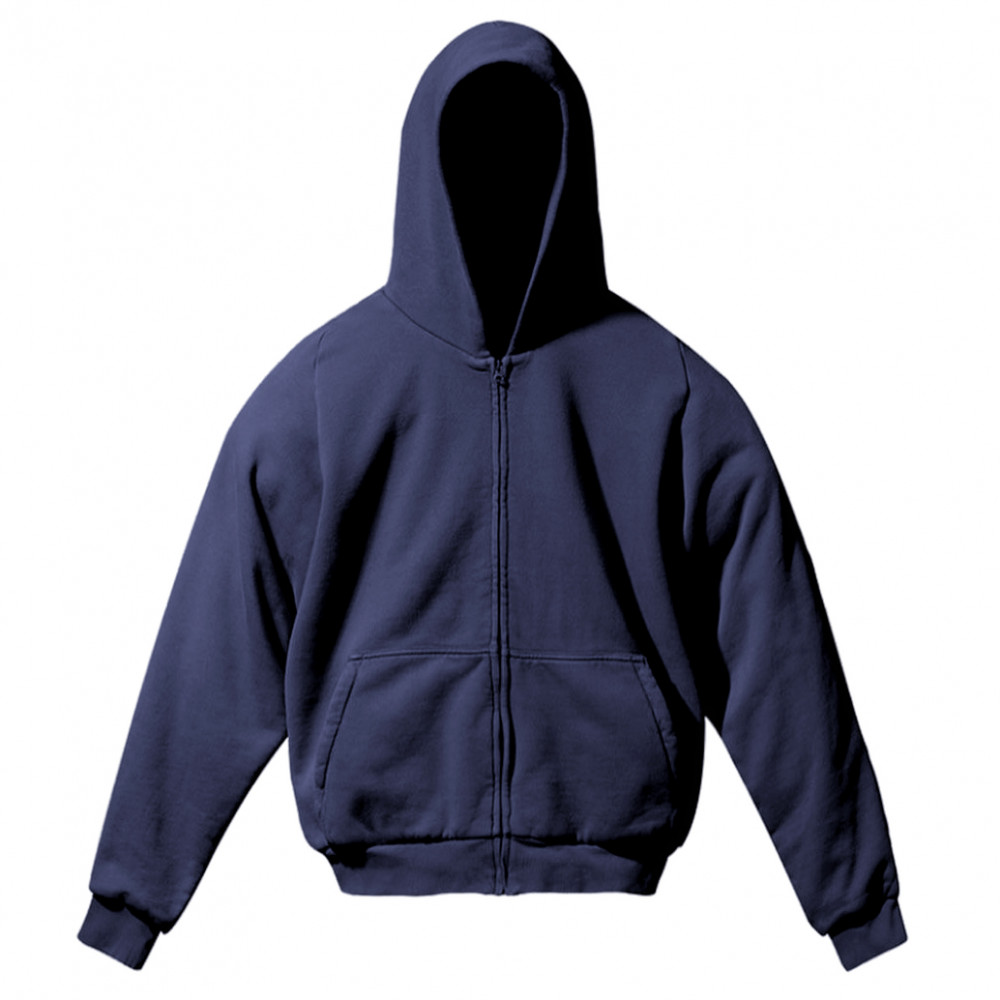 Yeezy x Gap Zip Up Exclusive Hoodie (Navy)