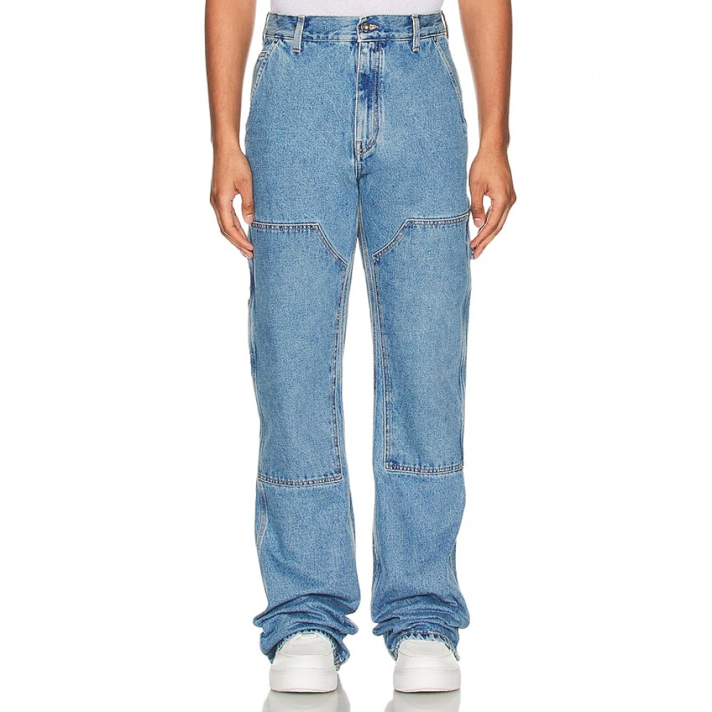 Off-White Flare Carpenter Jeans (Blue)