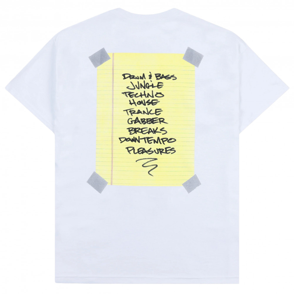 Pleasures P.L.U.R. Jam Tee (White)