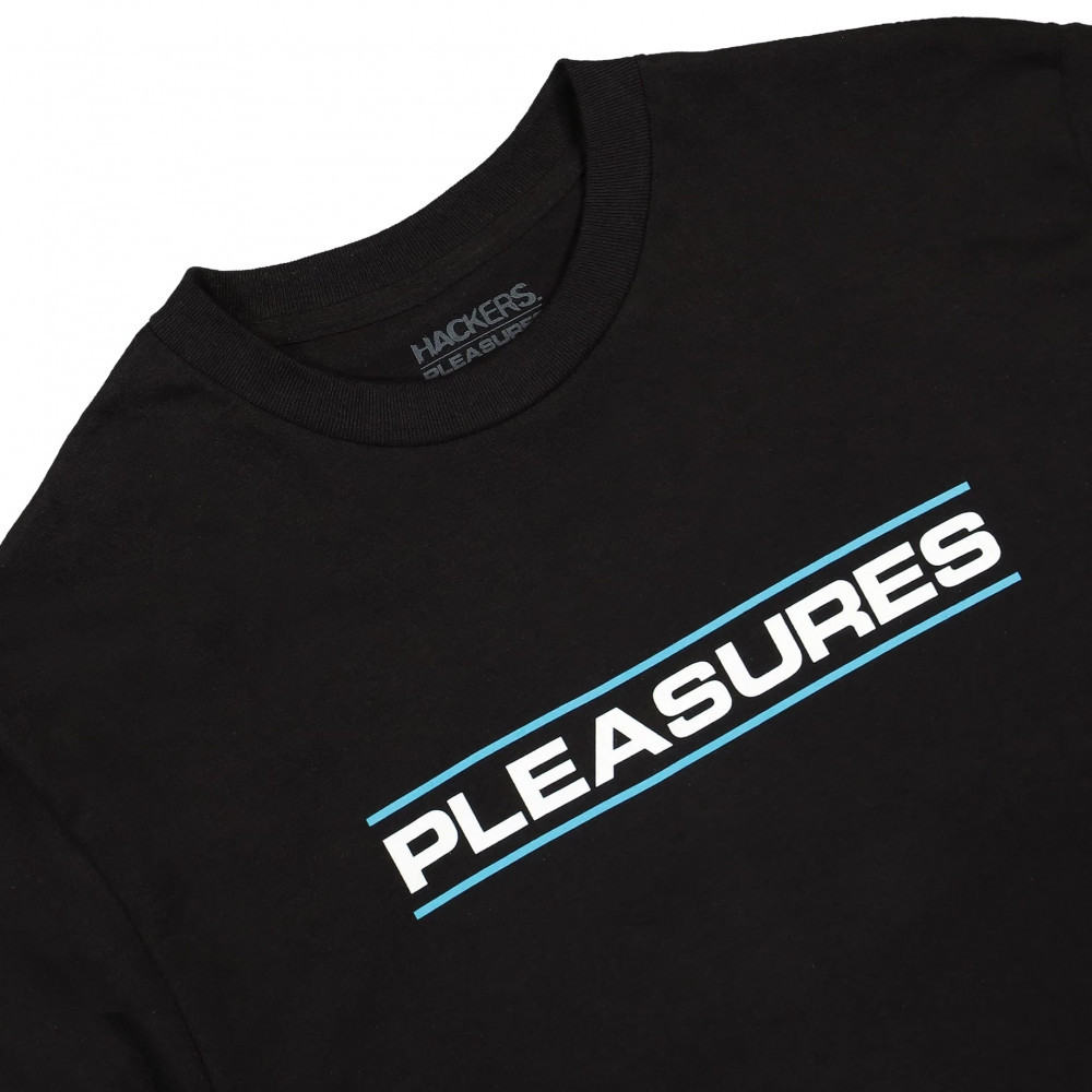 Pleasures x Hackers Tee (Black)