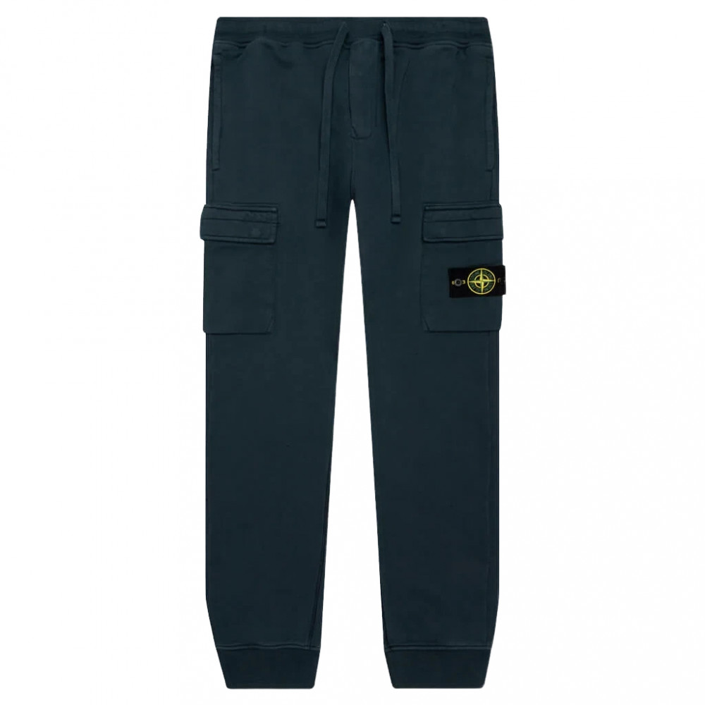 Stone Island Felpa Cargo Sweatpants 64751 (Navy)